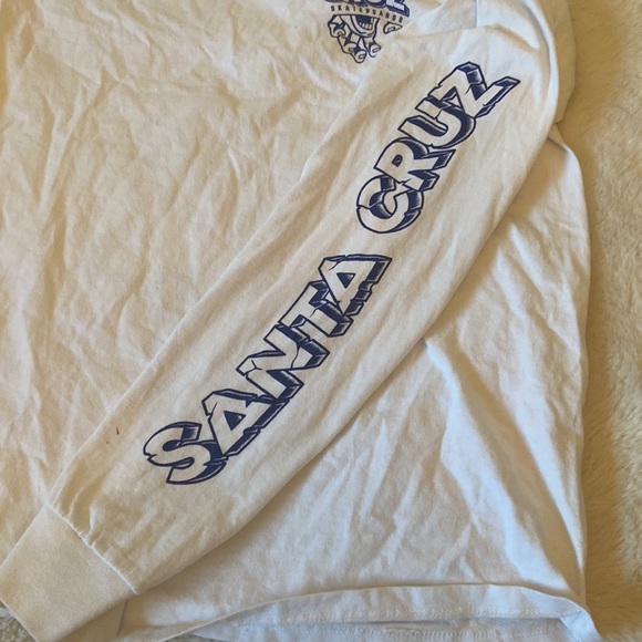 Santa cruz, medium, white long sleeve - Picture 2 of 3